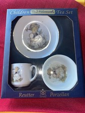 M.J. Hummel Vintage Children's Tea Set 3 Pieces Germany - NIB