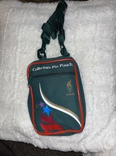 Vintage 1996 Atlanta Olympics Collector's Pins Pouch with Large Lot of 87 PINS