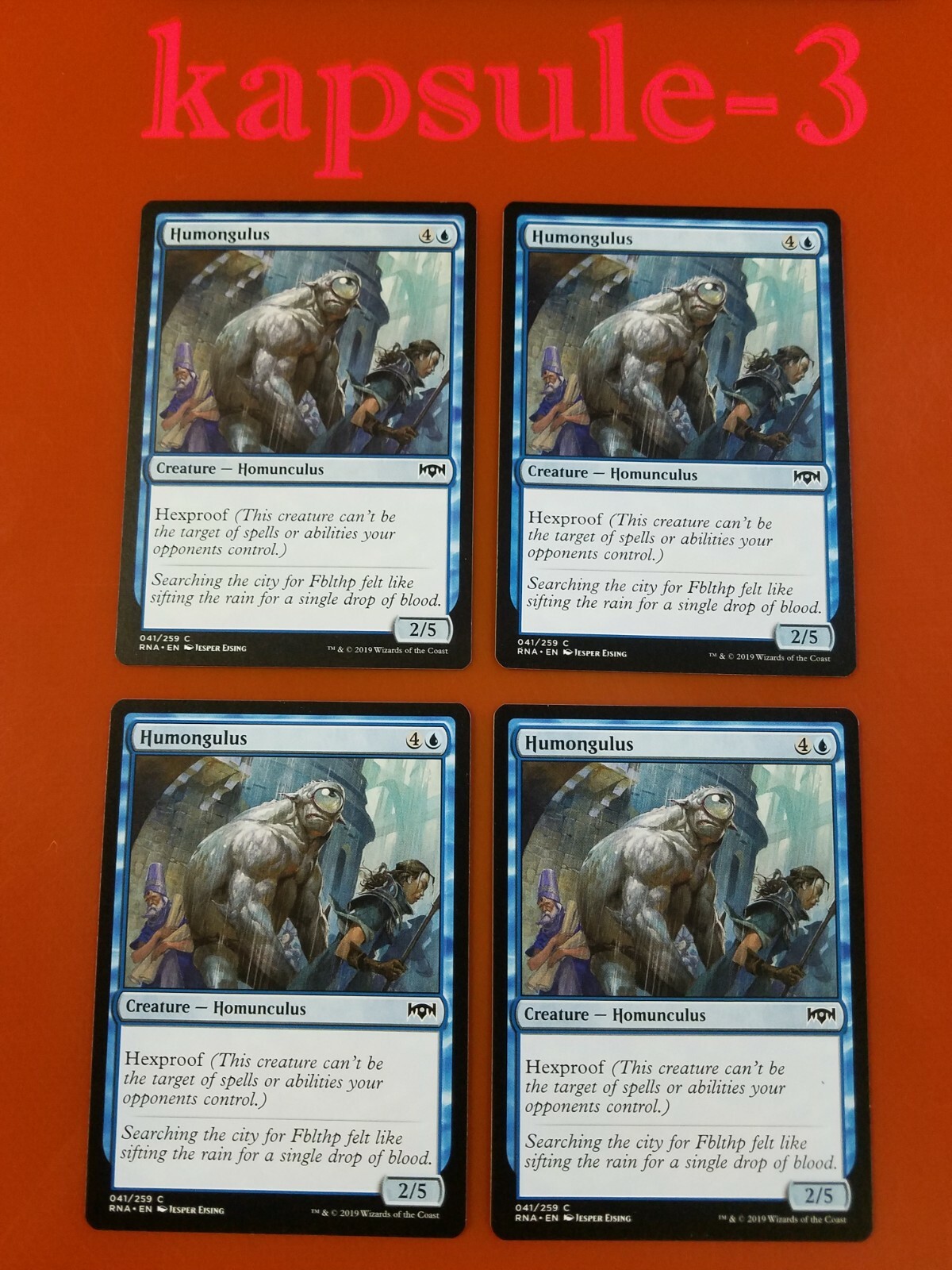4x Humongulus (LP-NM) | Ravnica Allegiance | MTG Magic Cards | eBay