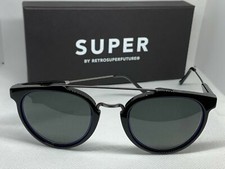 RetroSuperFuture AIB Giaguaro Impero Blu Frame Size 51mm Sunglasses NIB