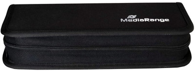 5 Mediarange Tasche für 10 USB Sticks und 5 SD Speicherkarten in schwarz