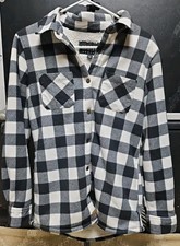 Modern Canvas Plaid Jacket | Women's Small