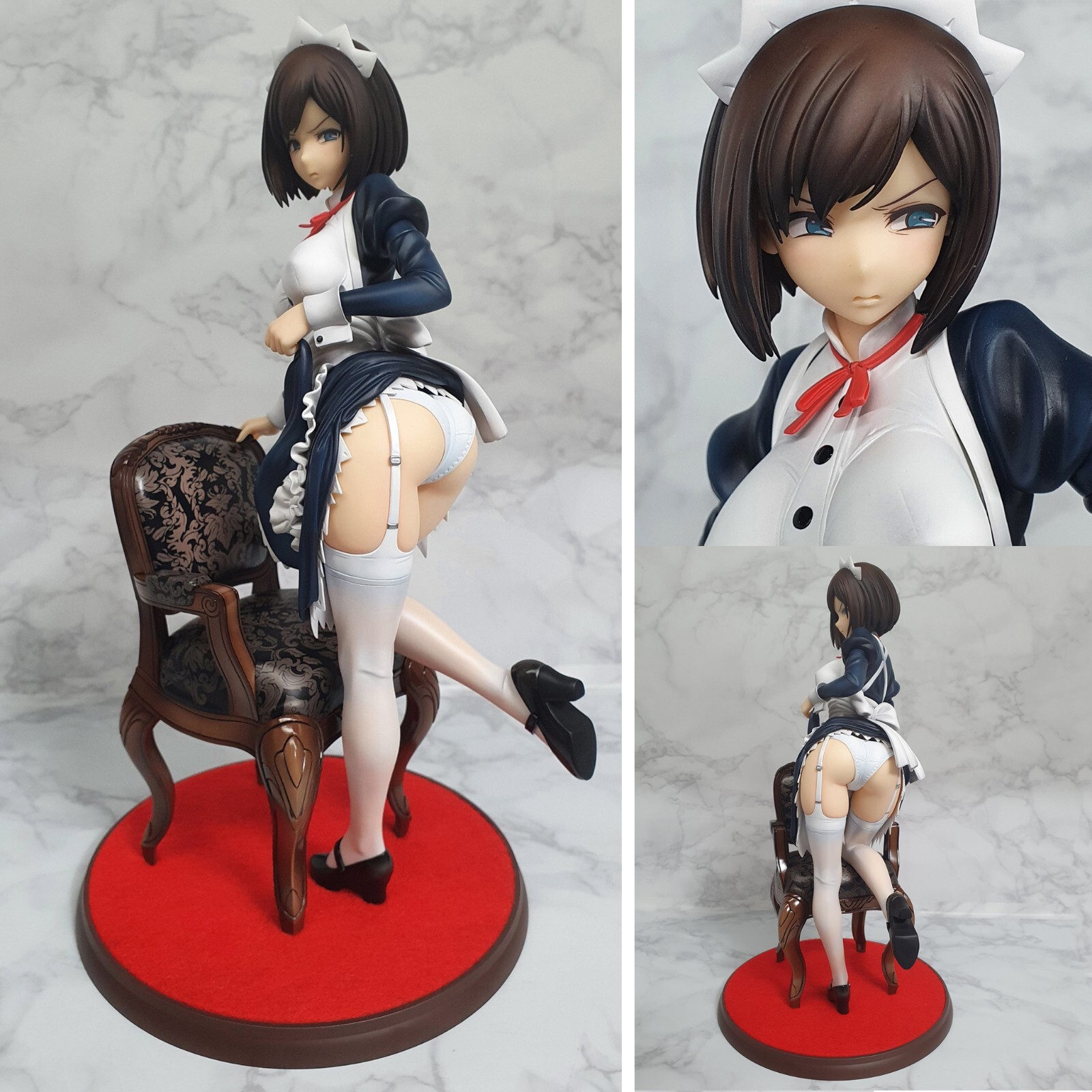 Chitose Itou's rear igniting lust and drawing admiration