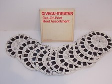 Vintage SCARCE View-Master "Out-of-Print Reel Assortment" Set of 15 Reels