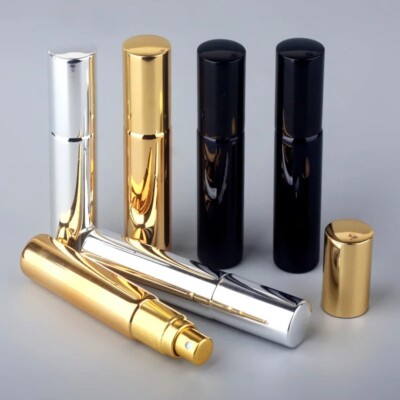3 Stück 10 ml Mini Spray Zerstäuber leere Flaschen, tragbarer Nebel Glas Proben