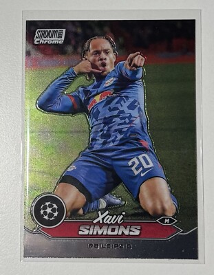 2023/24 Topps Stadium Club Chrome UEFA Champions League Xavi Simons #20