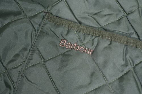 Barbour Men's A855 Quilted Waistcoat Zip In Liner Green Gilet Full Zip C44 112CM - Picture 9 of 10