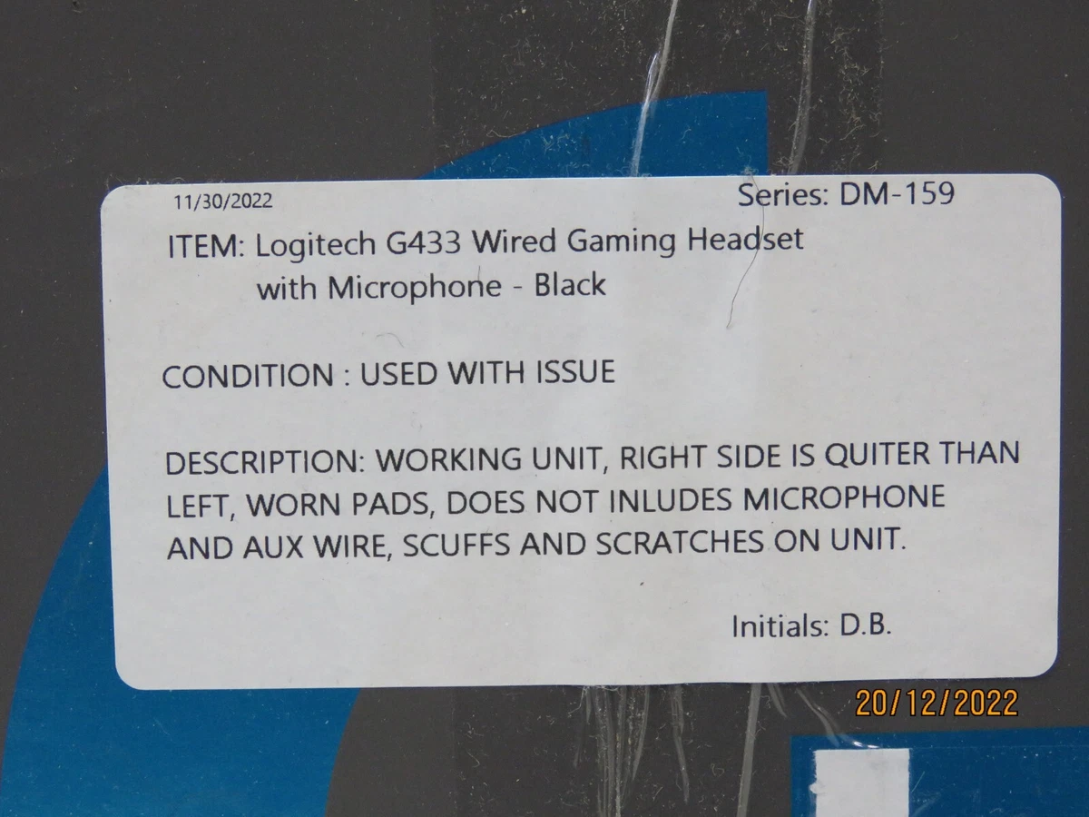 Logitech g433 2025 ebay