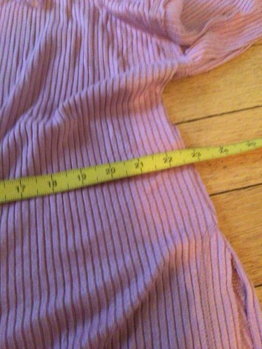 Women's Long Sleeve V Neck Cozy Soft Rib T Shirt Wild Fable Pink Size Small - 第 7/7 張圖片