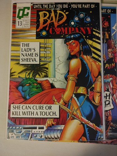 Bad Company #3,8,10-15 Quality Comics 1988 (C8) - Picture 7 of 9