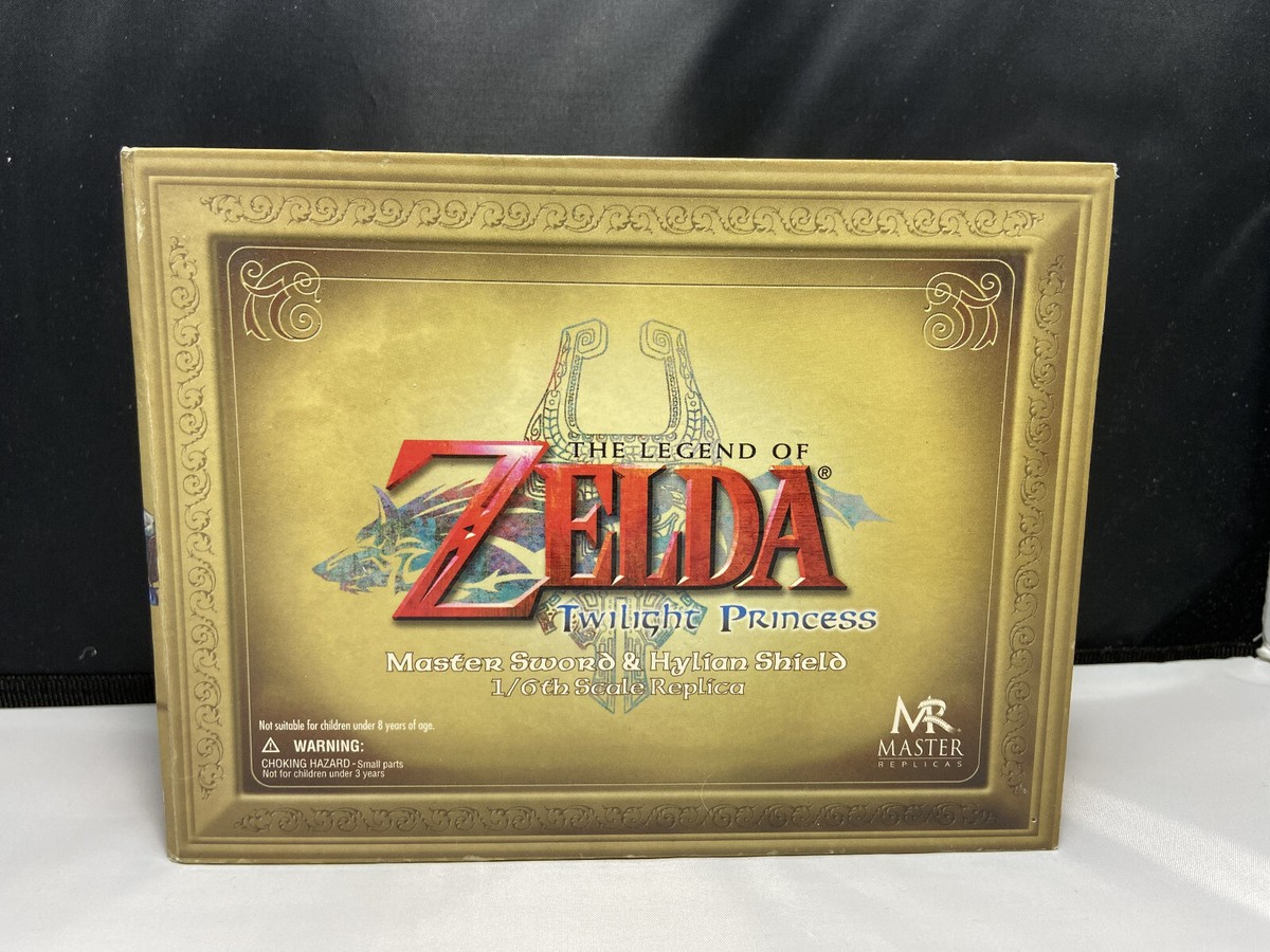 Master Replicas Zelda Twilight Princess Master Sword & Shield 1/6