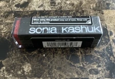 Sonia Kashuk Classic Red 93 Satin Luxe Lipstick SPF 16 Sunscreen New Free Ship