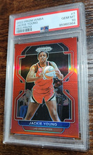 2022 Prizm WNBA Jackie Young RED /199 PSA 10! POP 1!
