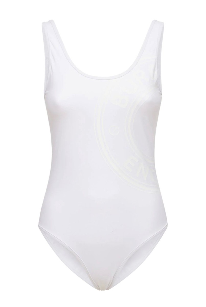 Burberry JOLIE LOGO ONE PIECE WHITE SWIMSUIT Size S | eBay