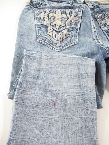 BOTA VAQUERA MUJER ROCK REVIVAL ETIQUETA TALLA 32 MEDIDA 33X31 #G400 - Imagen 6 de 9