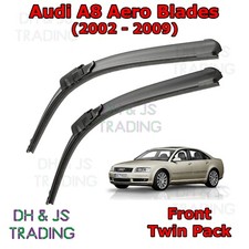 (02-09) Audi A8 D3 Lame tergicristallo aerodinamico 22" 22" anteriore piatto
