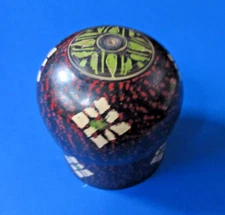 Vintage Lacquer Hand Painted Nesting Trinket Boxes