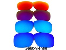 Galaxy Replacement Lenses For Oakley Holbrook Blue Ice Blue Purple Red 4Pairs