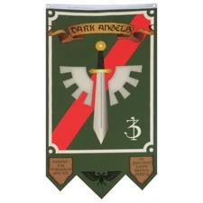 Dark Angels 3rd Co. flag banner 30x50inch Home Garden Party Decoration