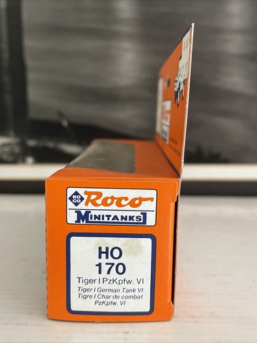 Roco Minitanks 170 Tan Tiger I WWII Tank PzKpfw VI German Wehrmacht 1/87 NIB - Picture 6 of 8