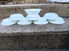 Lot Of 8 New Corelle Country Cottage Vine Pattern 10 oz Dessert Bowls Heart Rare