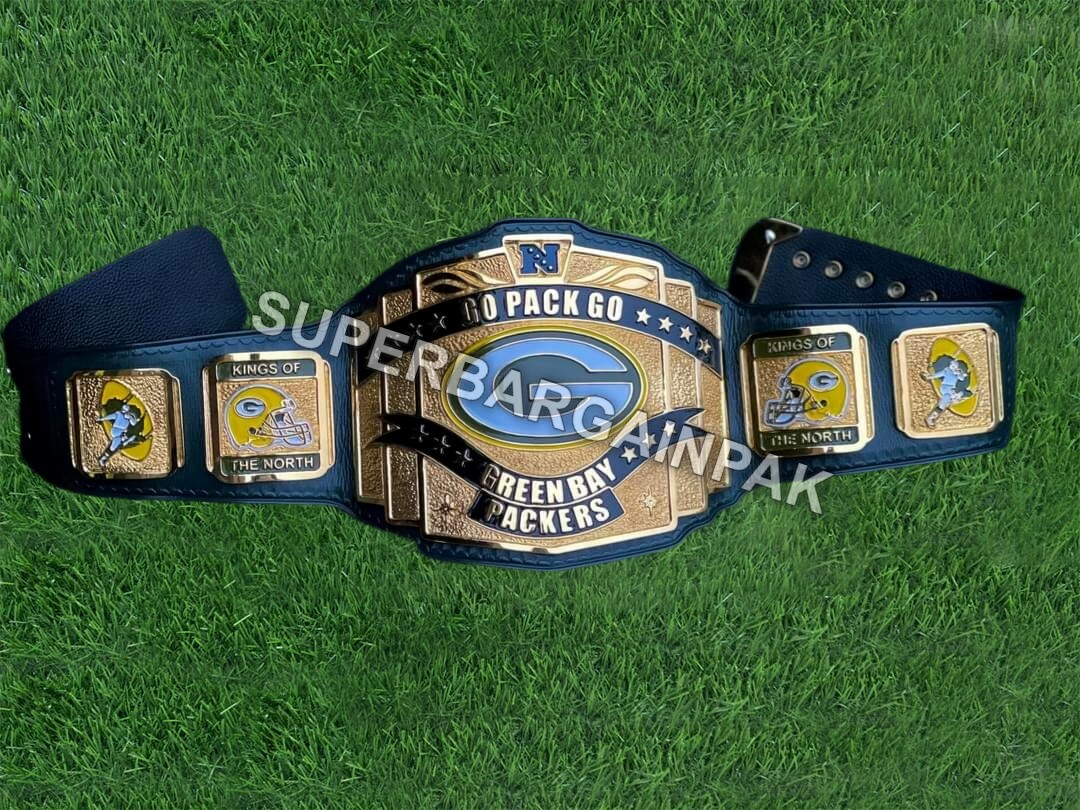 Green Bay Packers championship belt Go Pack Go