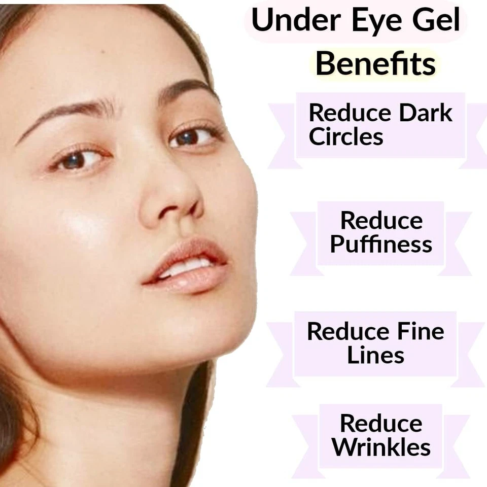 Saroj Organics Under eye gel, 30gm, for dark circles for women and men - Image 3 of 4