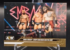2024 Upper Deck AEW Trios Gold #80 Mogul Embassy