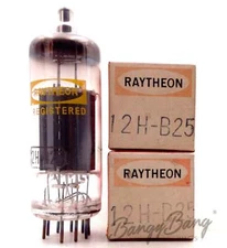 2 Raytheon 12H-B25 Magnoval Beam Power with Cap Valve- BangyBang Tubes