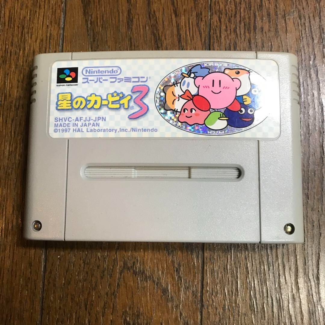  Kirby's Dream Land 3 (Hoshi no Kirby 3), Super Famicom Japanese  Import (Super NES) : Video Games