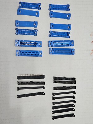 Assortment of IDC Cable Connectors DB25, 34 and 40