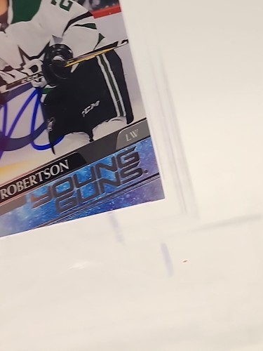 2020-21 Upper Deck Jason Robertson Autographed Hand Signed Young Guns #235 - PSA - Picture 9 of 15