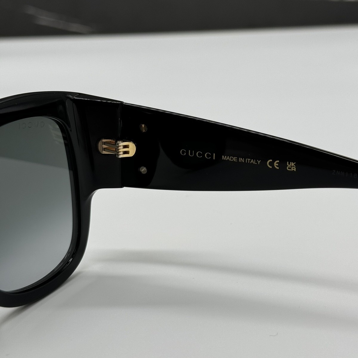 NEW GUCCI GG1407S 001 BLACK GREY WOMEN OVERSIZED SUNGLASSES GUCCI GUCCI NEW GUCCI GG1407S 001 BLACK GREY WOMEN OVERSIZED  main image 4