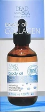 1 Dead Sea Collection 4oz Relaxing Collagen Body Oil Increases Skins Elasticity 