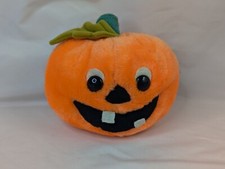 Dakin Pumpkin Jack o Lantern Plush 5 Inch 1982 Stuffed Animal Toy
