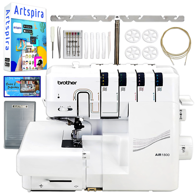 #ad #ad Brother Air1800 Air Serger with Jet Air Threading $849.99
