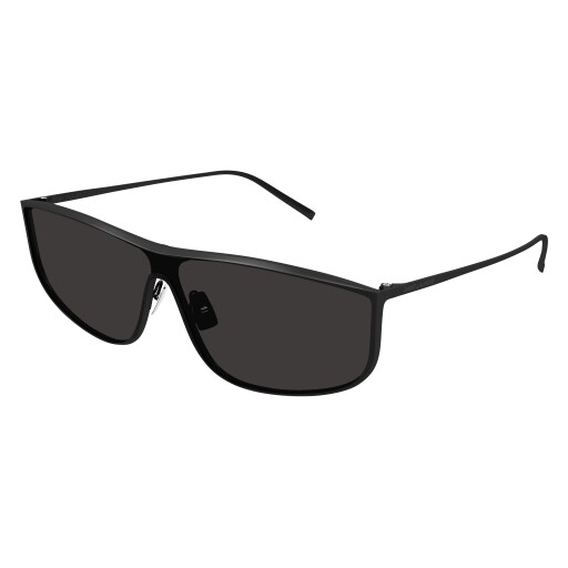 NEW SAINT LAURENT LUNA SUNGLASSES SL 605 SL 605 rectangular sunglasses in silver - Saint Laurent  main image 4