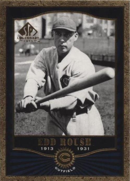 2001 SP Legendary Cuts - Edd Roush #67 - 1 of 1