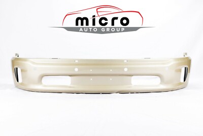 NEW Painted White Gold PWL Front Bumper For 2014-2018 RAM 1500 With Sensor Holes