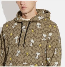 NWT Coach X Peanuts MEN'S Signature Snoopy Hoodie CE545 Size: Medium 