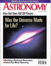 Astronomy Magazine June 1997 - What is Dark Matter?, Summer Sky, Moon Charting