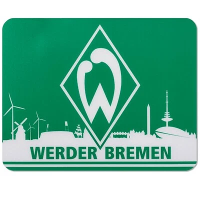 Mousepad Skyline SV Werder Bremen Raute Maus Mouse Pad Logo Computer PC SVW