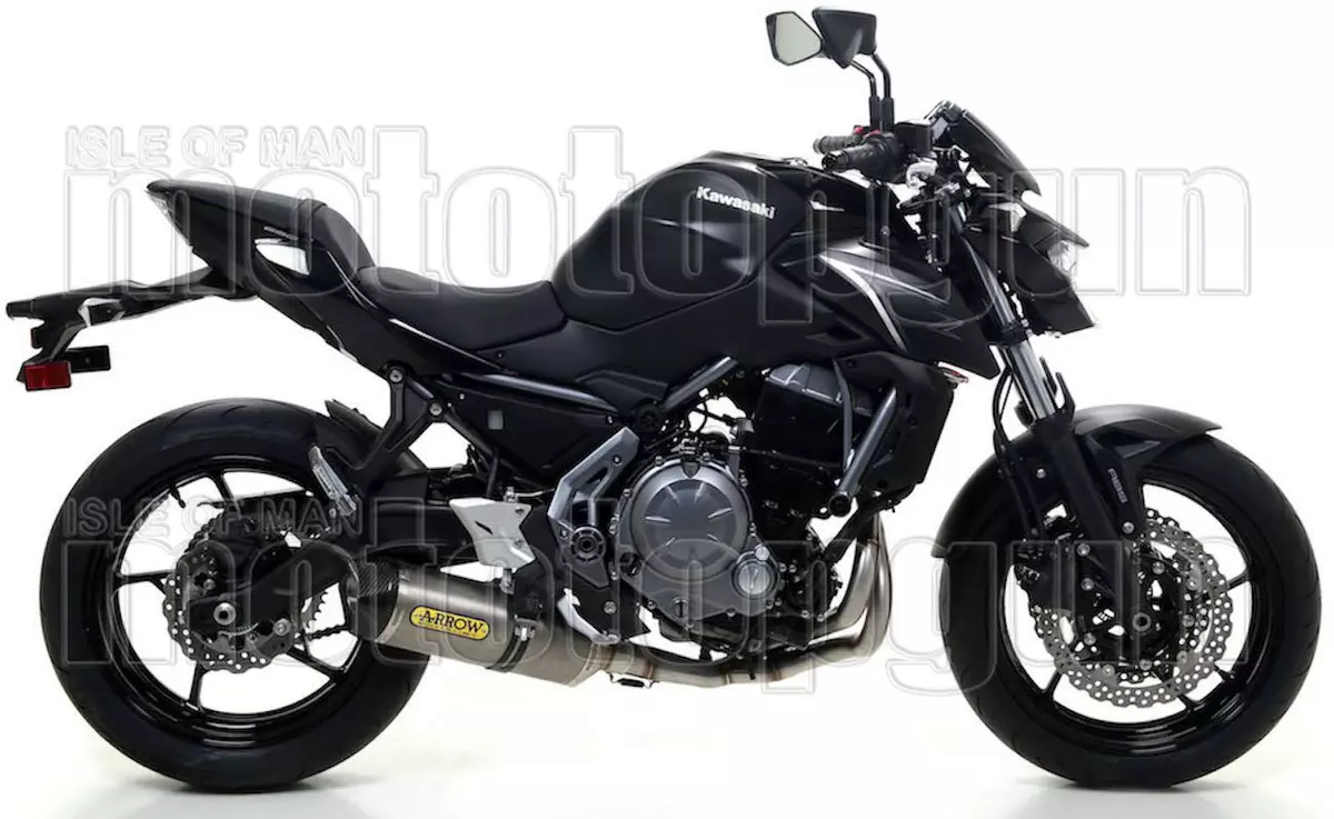 Z650 sale arrow exhaust