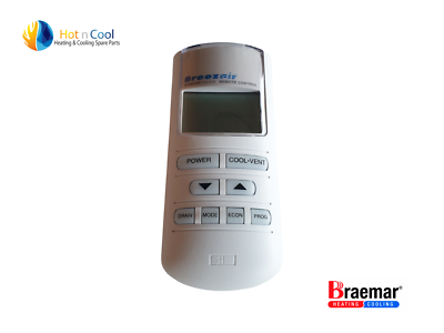 Remote Control Braemar Heater Models Genuine Breezair Braemar