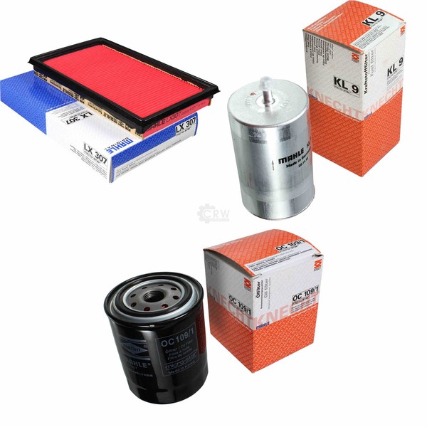 Mahle / Knecht Kraftstofffilter KL 9 Luftfilter LX 307 ÖLfilter OC 109/1-image