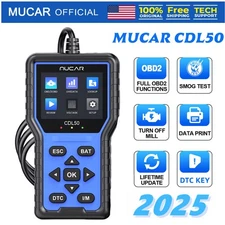 MUCAR CDL50 Car OBD2 Scanner Code Reader Diagnostic Scan Tool Check Engine Fault