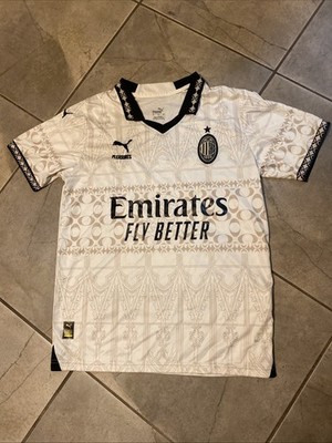 PUMA x Pleasures AC Milan 2023/24 Light Version Soccer Jersey