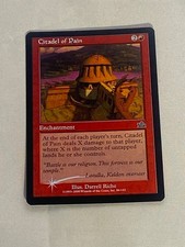 MTG FOIL Citadel of Pain Prophecy Magic the Gathering