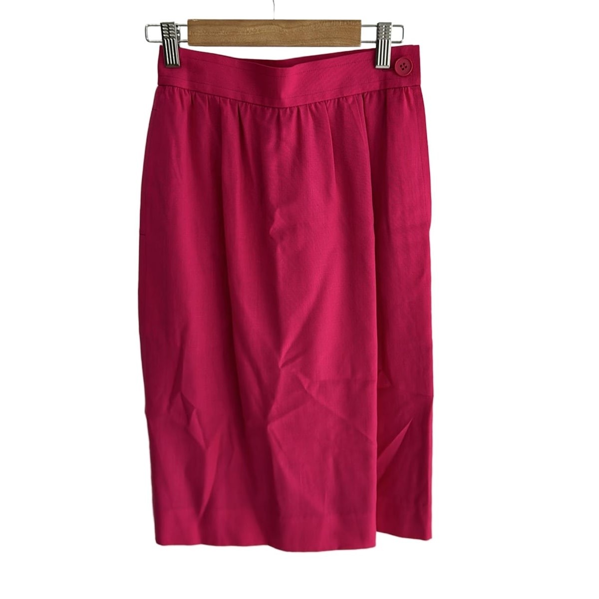 Autentica Yves Saint Laurent Gonna da donna rosa