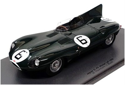 Le Mans Miniatures Maßstab 1:24 LMS019 - Jaguar D #6 Winner Le Mans 1955
